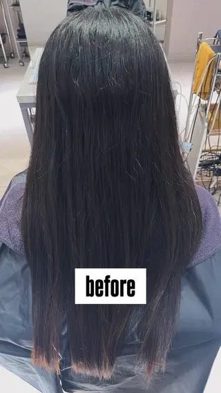 ロング パーマ 🌧️縮毛矯正 / 首藤大翔のヘアスタイル