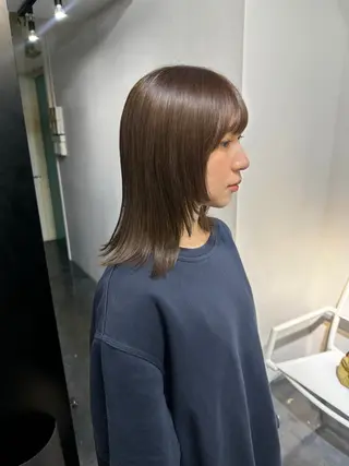 ミディアム ［HOI］ ユウキのヘアスタイル