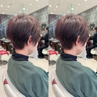 ショート 益野 凌のヘアスタイル