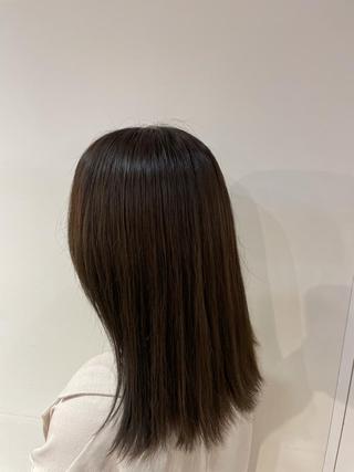 カラー 笠原未稀/カット・ ブリーチ無しカラーのヘアスタイル