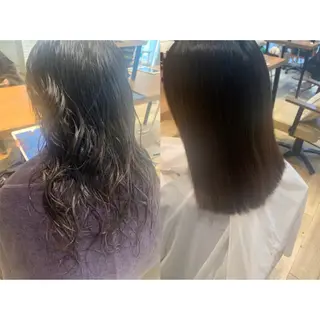 セミロング ハイレート🤍🫧 池田のヘアスタイル