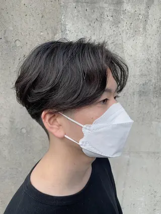 ショート 失敗しないパーマ 稲葉/草薙のヘアスタイル