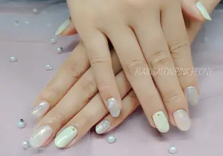 ネイル PINK PEONY AMIのネイルデザイン
