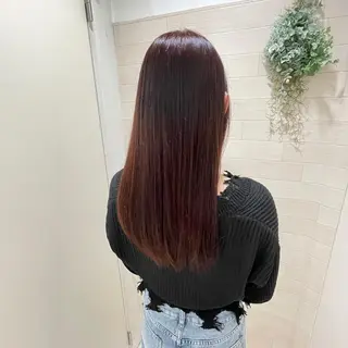 ロング カラー ブリーチ/ヘアセット 【𝙍𝙞𝙣𝙤】のヘアスタイル
