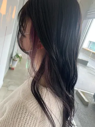 ミディアム おせ ちさとのヘアスタイル