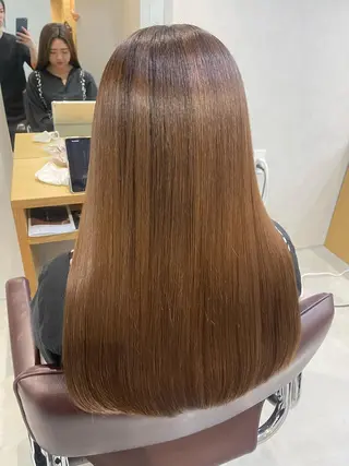 ロング ARCHE 心斎橋 常塚のヘアスタイル