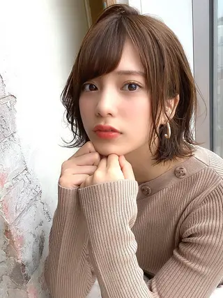 ショート ショートヘアー◎ 縮毛矯正◎のヘアスタイル