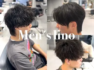 ショート パーマ メンズ Men'ssalon LiG/kaitoのヘアスタイル
