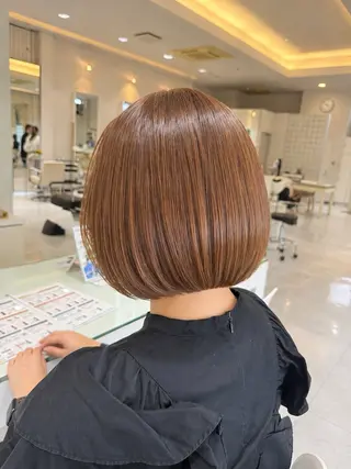 ミディアム カラー 佐々木 麻衣のヘアスタイル