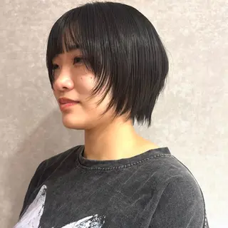 ショート カラー 似合わせカラー/ 暖色カラー/セイナのヘアスタイル
