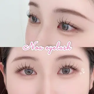 マツエク・マツパ Noa eyelashのマツエク・マツパデザイン