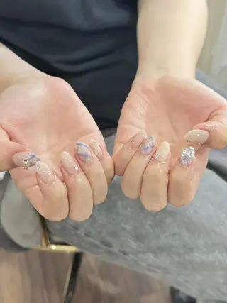 ネイル 長さ出し専門店💖 当日予約OK☆AKIのネイルデザイン