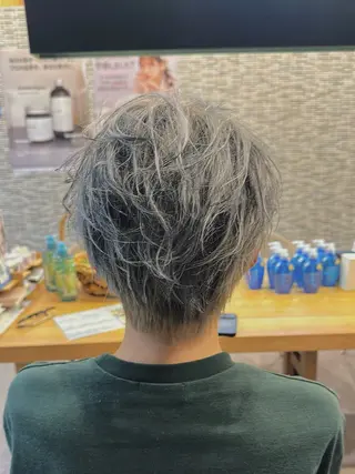 ショート メンズ RICHAIR 長嶺旬佑のヘアスタイル