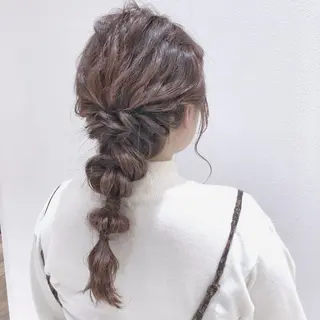 ロング カラー ヘアアレンジ アイブロウ 🍋黒瀬梨央の眉毛・アイブロウイメージ