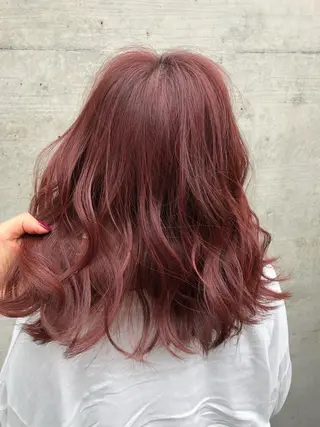 ミディアム カラー 韓国ヘア🤍髪質改善 🇰🇷AKANEのヘアスタイル