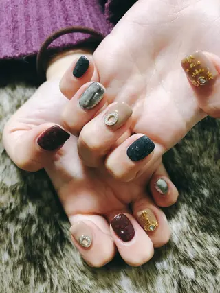 ネイル kiki nail &brow二子玉川のネイルデザイン