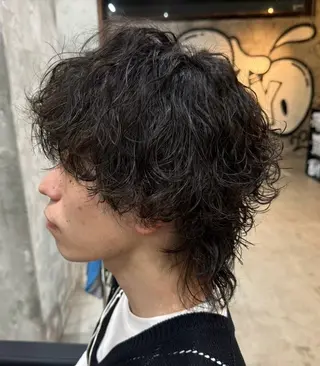 パーマ メンズ Kearny 上野 まいかのヘアスタイル
