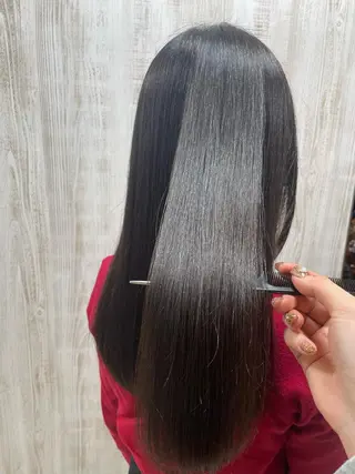 セミロング パーマ 豊中/髪質改善/ レイヤーカットミヅキのヘアスタイル