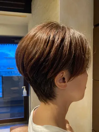 ショート 🌙パーマ 照井🌙のヘアスタイル