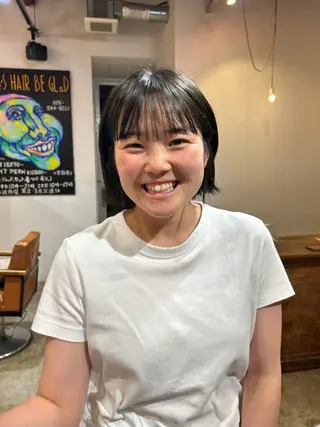 ミディアム ORe'S HAIR BE　GLaDまなみのヘアスタイル