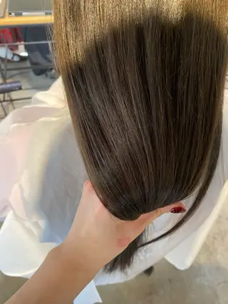 カラー LUVISM新潟🎀 透明感カラー/ミユのヘアスタイル