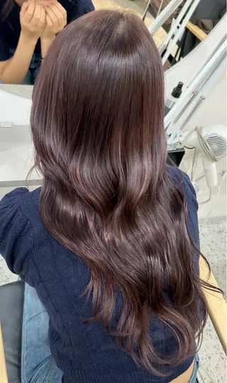 ロング カラー 🧣艶カラー・ヘア セット Chie🧸のヘアスタイル