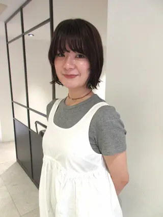 ショート yuka | 京都 |カットモデル🧁♡のヘアスタイル