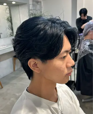 パーマ メンズ メンズ清潔感のプロ 💈メンズパーマ藤田のヘアスタイル