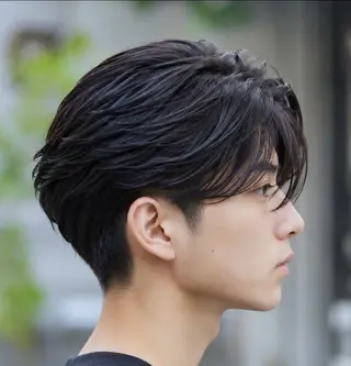 ミディアム パーマ メンズ メンズパーマ 特化/京橋/栗野のヘアスタイル
