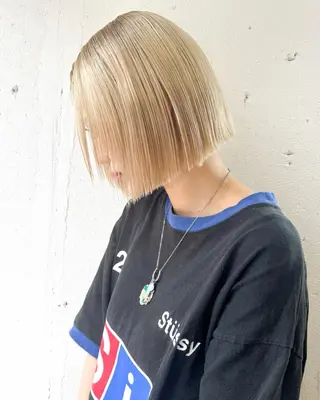 ショート ショート✨ボブ✨代表 新田見美仁のヘアスタイル