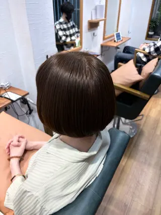 ショート カラー レイヤー透明感カラー /gima🌱のヘアスタイル