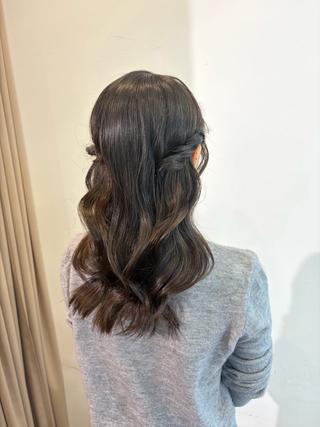 セミロング 【新宿ヘアメイク】 mayuのヘアスタイル