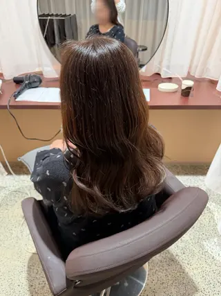 カラー YOKE 桃山台 SAKI♩ ܸのヘアスタイル