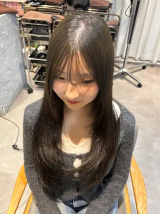 ロング カラー roka ʜᴀʀᴜᴋᴀのヘアスタイル