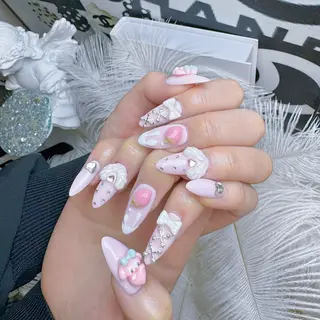 ネイル princess スカルプ専門店のネイルデザイン