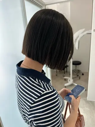 ショート カラー レイヤー/ヘアセット 💐nao.のヘアスタイル