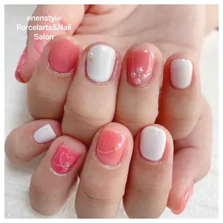 ショート ネイル 🐾enen style 🐾のネイルデザイン