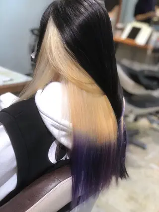 カラー TSUBASA 🪽のヘアスタイル