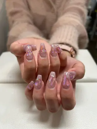 ネイル CLAlR by amulu𓂃✧*｡のネイルデザイン