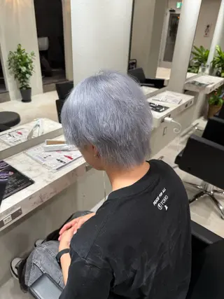 カラー 立川ハイトーン✩⡱ きっか🍀*゜のヘアスタイル