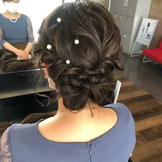 ヘアアレンジ 村上 遼華のヘアスタイル