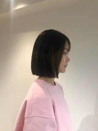 ショート soy kufu 川勝のヘアスタイル