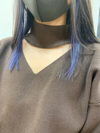 ミディアム カラー 矢野 晃平のヘアスタイル