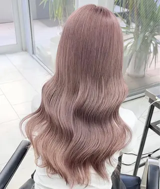 ロング カラー urara 心斎橋/ハイトーンのヘアスタイル