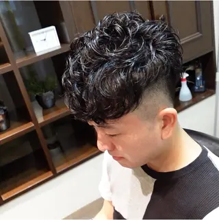 ショート 浦添メンズ 経験20年／のヘアスタイル
