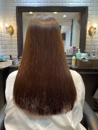 ロング Lupinus中田 パーマモデル募集中のヘアスタイル