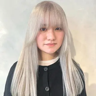 ロング カラー デザインカラー/パー マ🦖外岡咲希🦖のヘアスタイル