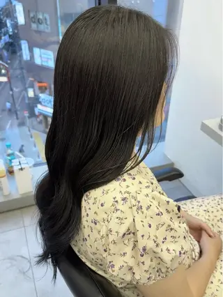 ロング カラー 韓国ヘア🇰🇷 スズキのヘアスタイル
