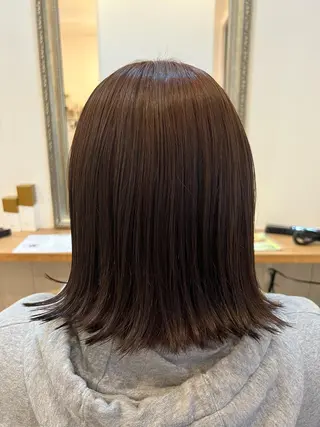 ミディアム カラー 🐰ハイトーンカラー 畠山　渡🐰のヘアスタイル