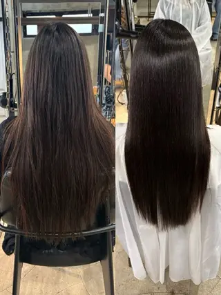 ブリーチ矯正髪質改善 ✨オオエタクミのヘアスタイル